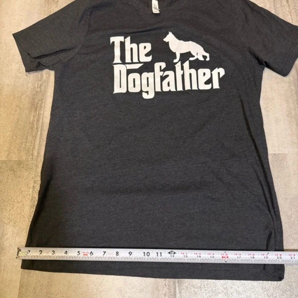 Bella Canvas Charcoal‎ Dogfather T-Shirt